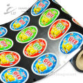Laminated stretch aluminium film for cup cover food packaging